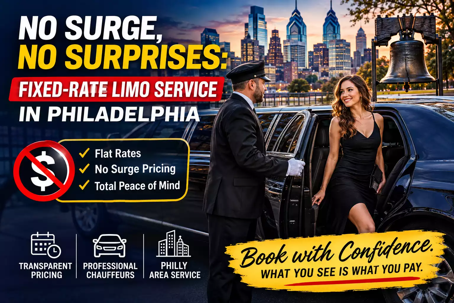 Fixed Rate Limousine Service Philadelphia