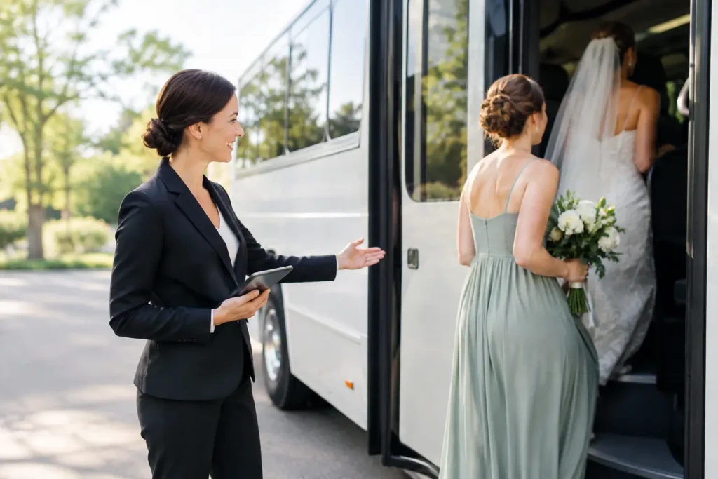 How to Coordinate Wedding Shuttles Without Delays